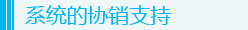 系统的协销支持
